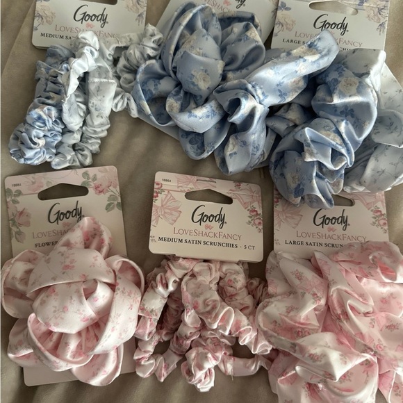 LoveShackFancy x Goody Collection Satin Scrunchies Bundle - Picture 1 of 1